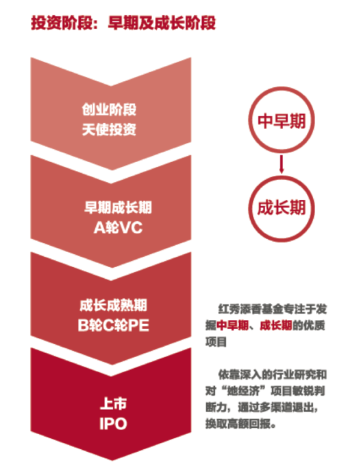 投资阶段：早起及成长阶段